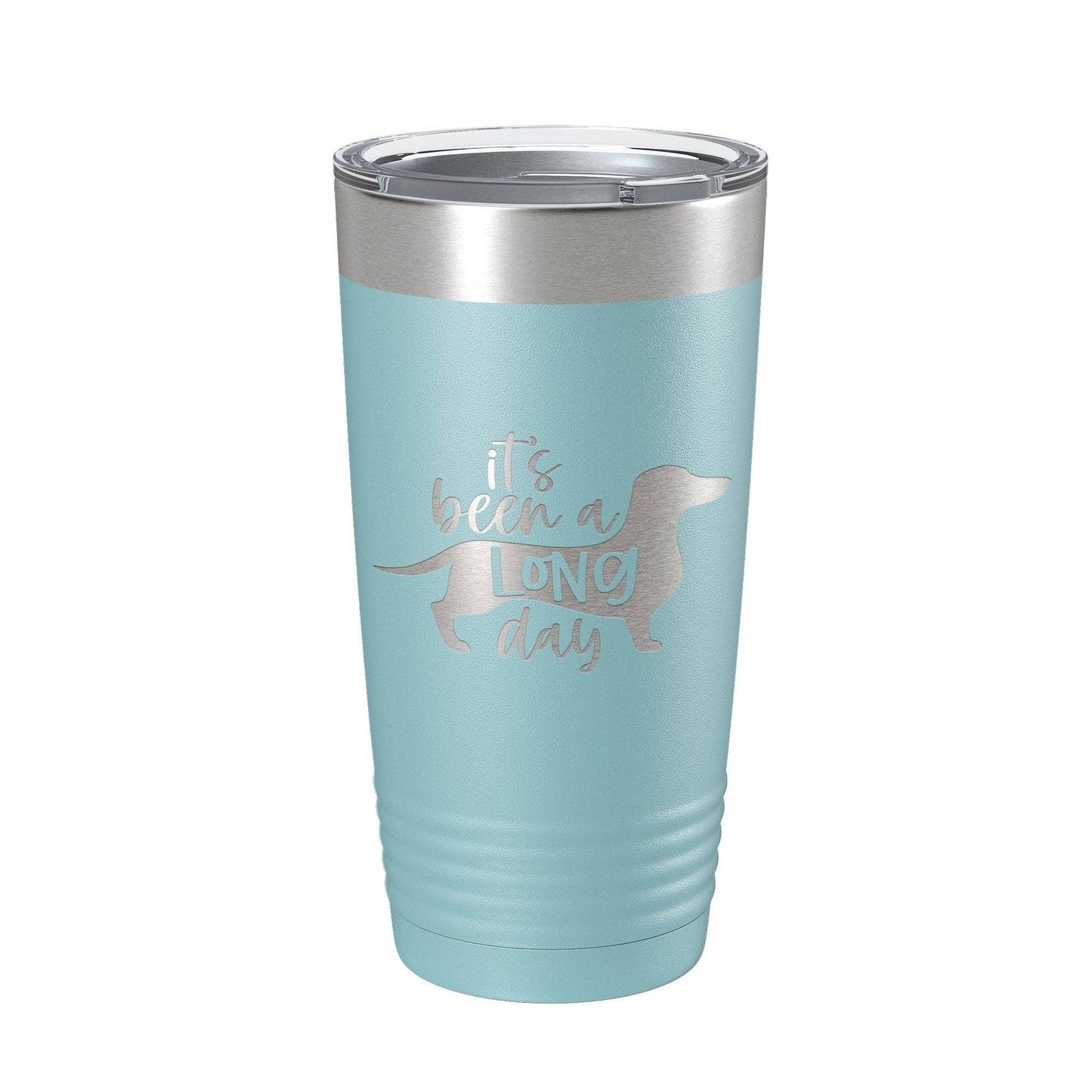 It's Been A Long Day Dachshund Tumbler Insulated Laser Engraved Travel Mug - Penelope Wigglebum's