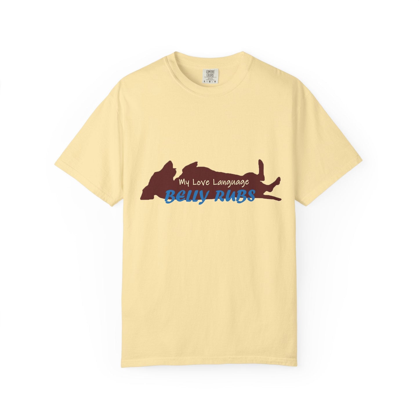 Dachshund Belly Rubs Love Language T-Shirt - Penelope Wigglebum's