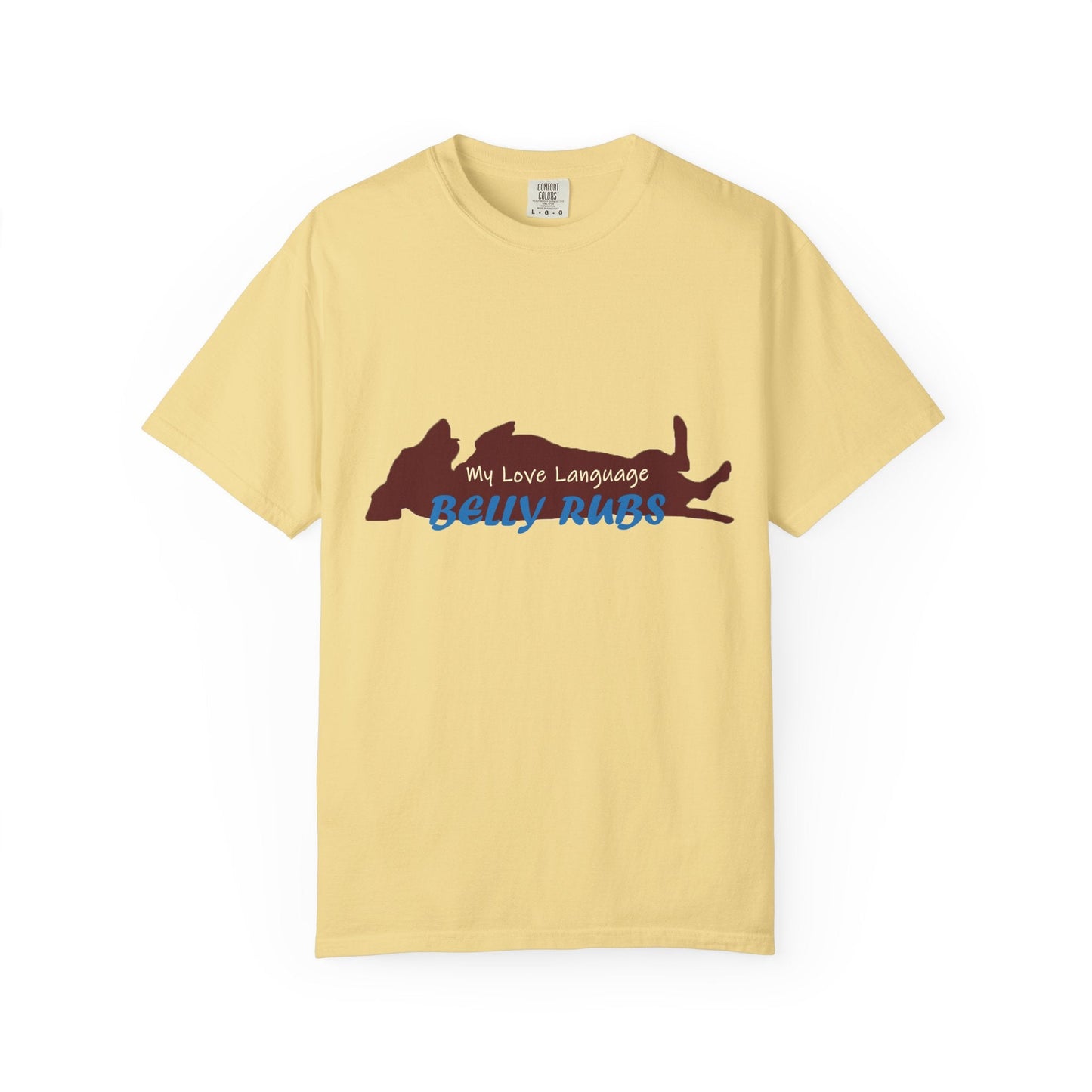 Dachshund Belly Rubs Love Language T-Shirt - Penelope Wigglebum's