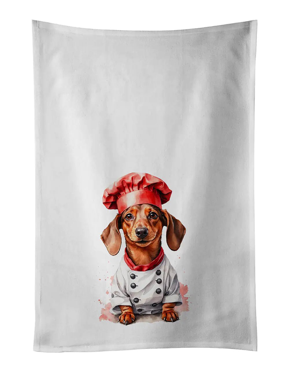 Dachshund Chef Kitchen Towel Set of 2 - Penelope Wigglebum's
