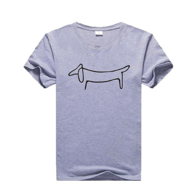 Dachshund lady t-shirt - Dog Apparel - Penelope Wigglebum's