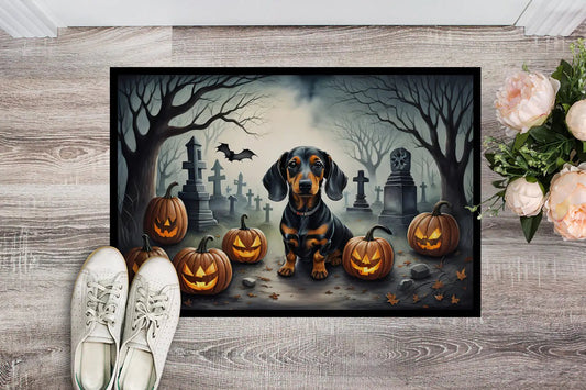 Dachshund Spooky Halloween Doormat - Penelope Wigglebum's