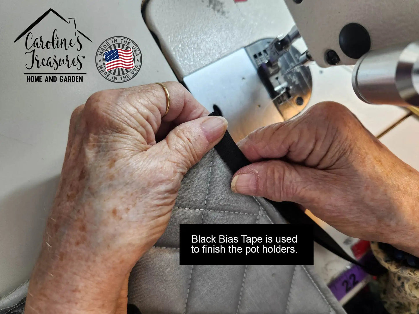 Dachshund Spooky Halloween Pair of Pot Holders - Penelope Wigglebum's