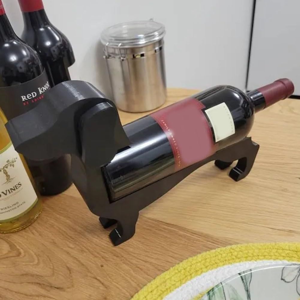 Dachshund Wine Bottle Holder: Kitchen Gadgets - Penelope Wigglebum's