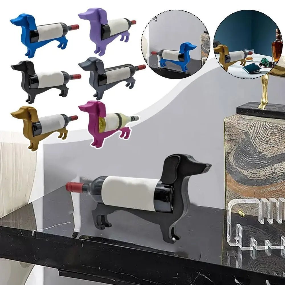 Dachshund Wine Bottle Holder: Kitchen Gadgets - Penelope Wigglebum's