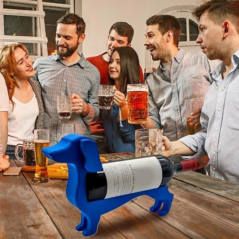 Dachshund Wine Bottle Holder: Kitchen Gadgets - Penelope Wigglebum's