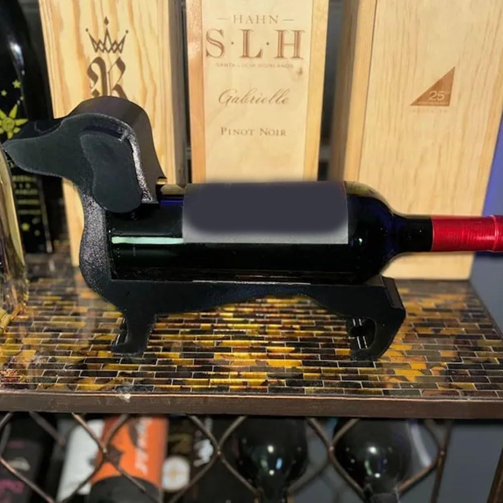Dachshund Wine Bottle Holder: Kitchen Gadgets - Penelope Wigglebum's