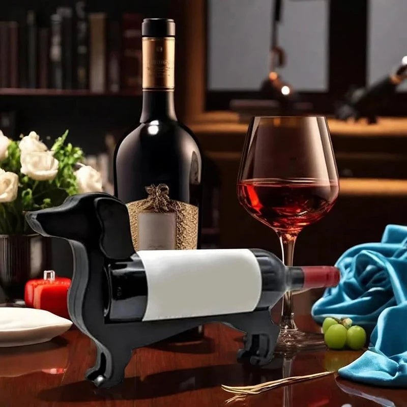 Dachshund Wine Bottle Holder: Kitchen Gadgets - Penelope Wigglebum's