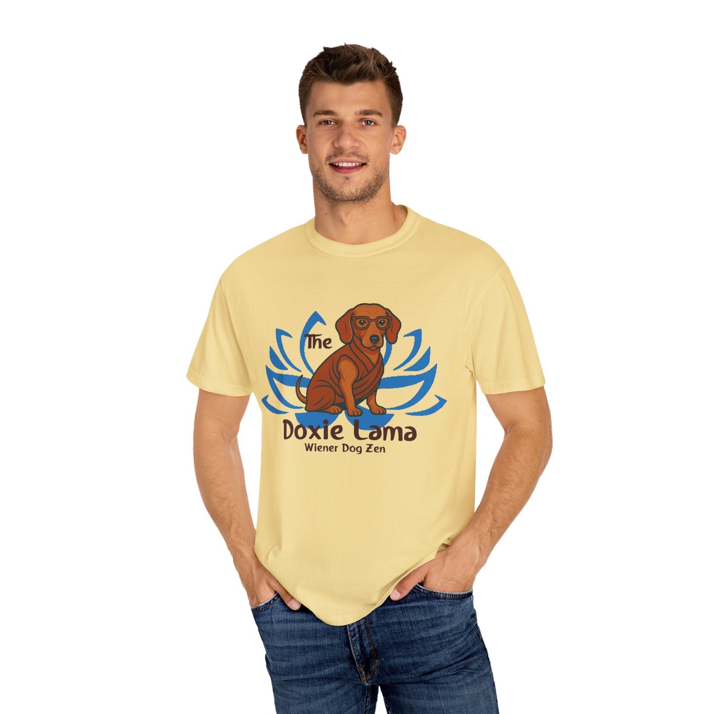 Doxie Lama T-shirt for Dachshund Lovers - Penelope Wigglebum's
