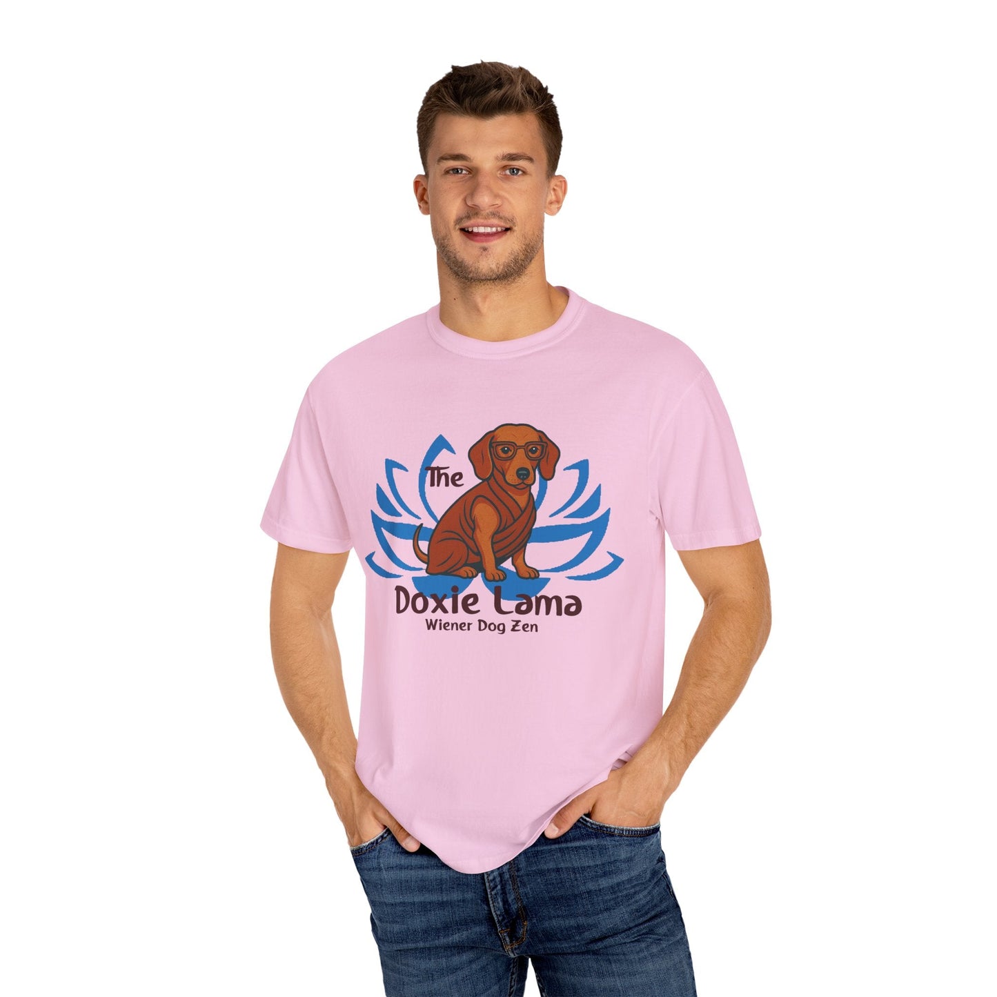 Doxie Lama T-shirt for Dachshund Lovers - Penelope Wigglebum's