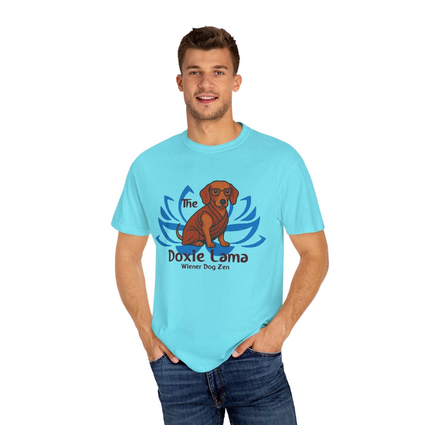 Doxie Lama T-shirt for Dachshund Lovers - Penelope Wigglebum's