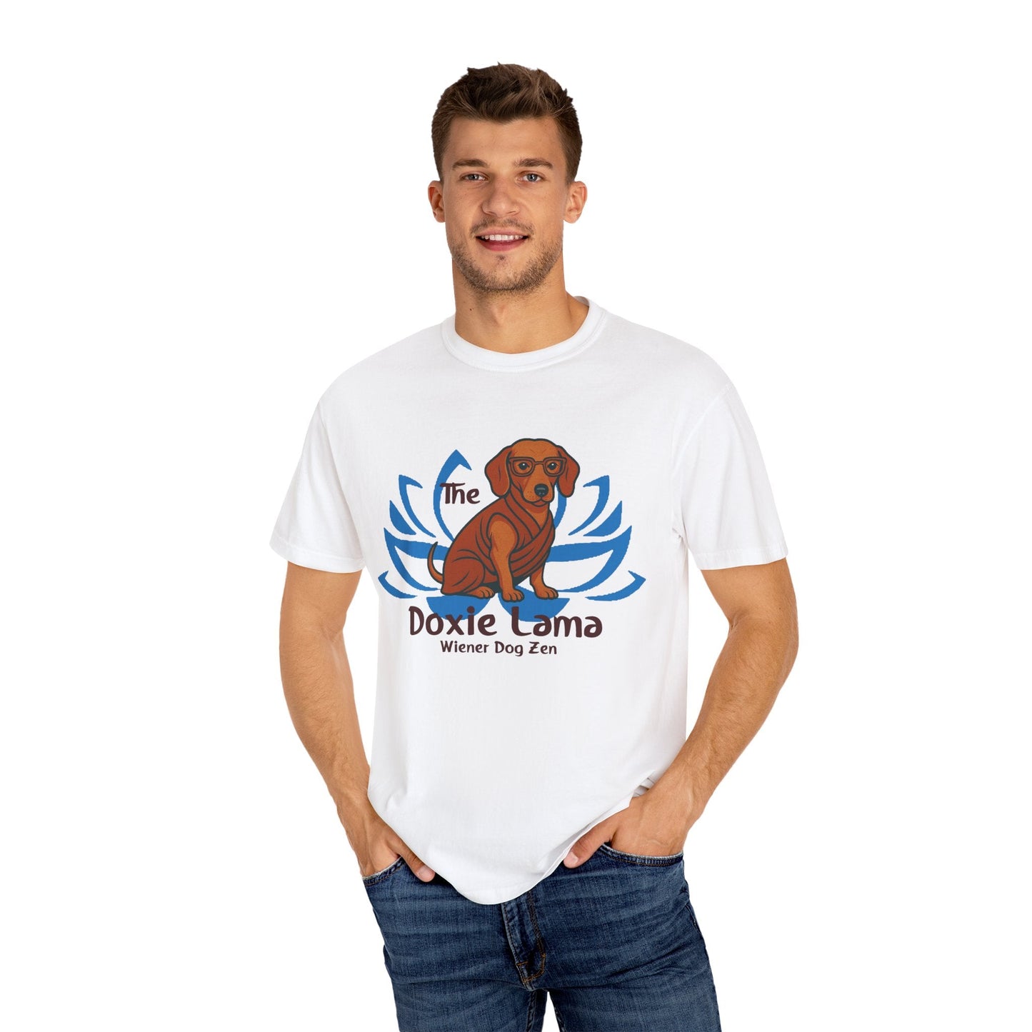 Doxie Lama T-shirt for Dachshund Lovers - Penelope Wigglebum's