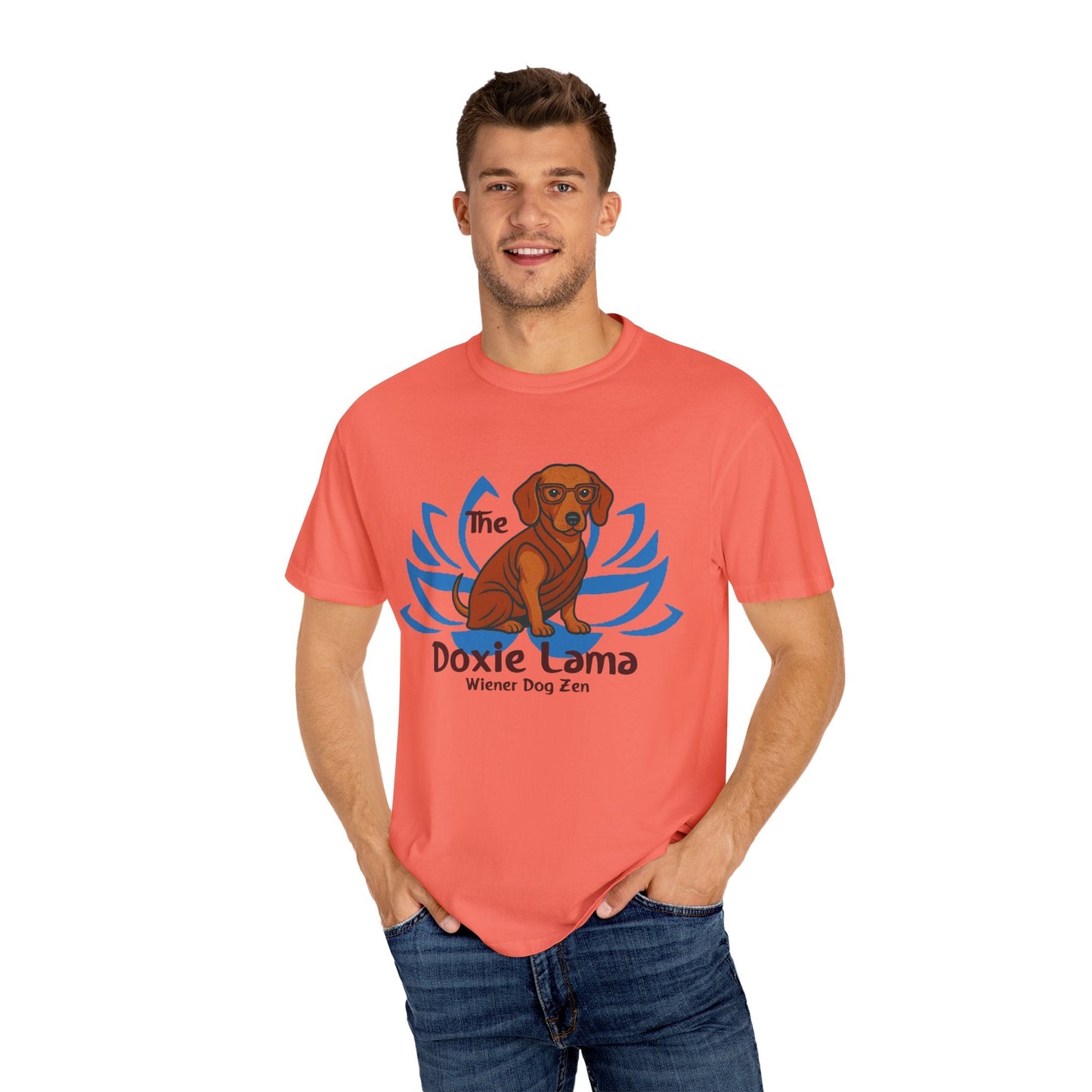 Doxie Lama T-shirt for Dachshund Lovers - Penelope Wigglebum's