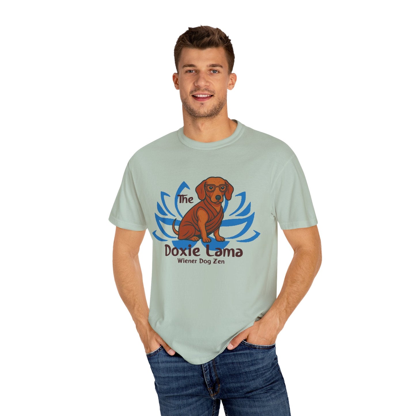 Doxie Lama T-shirt for Dachshund Lovers - Penelope Wigglebum's