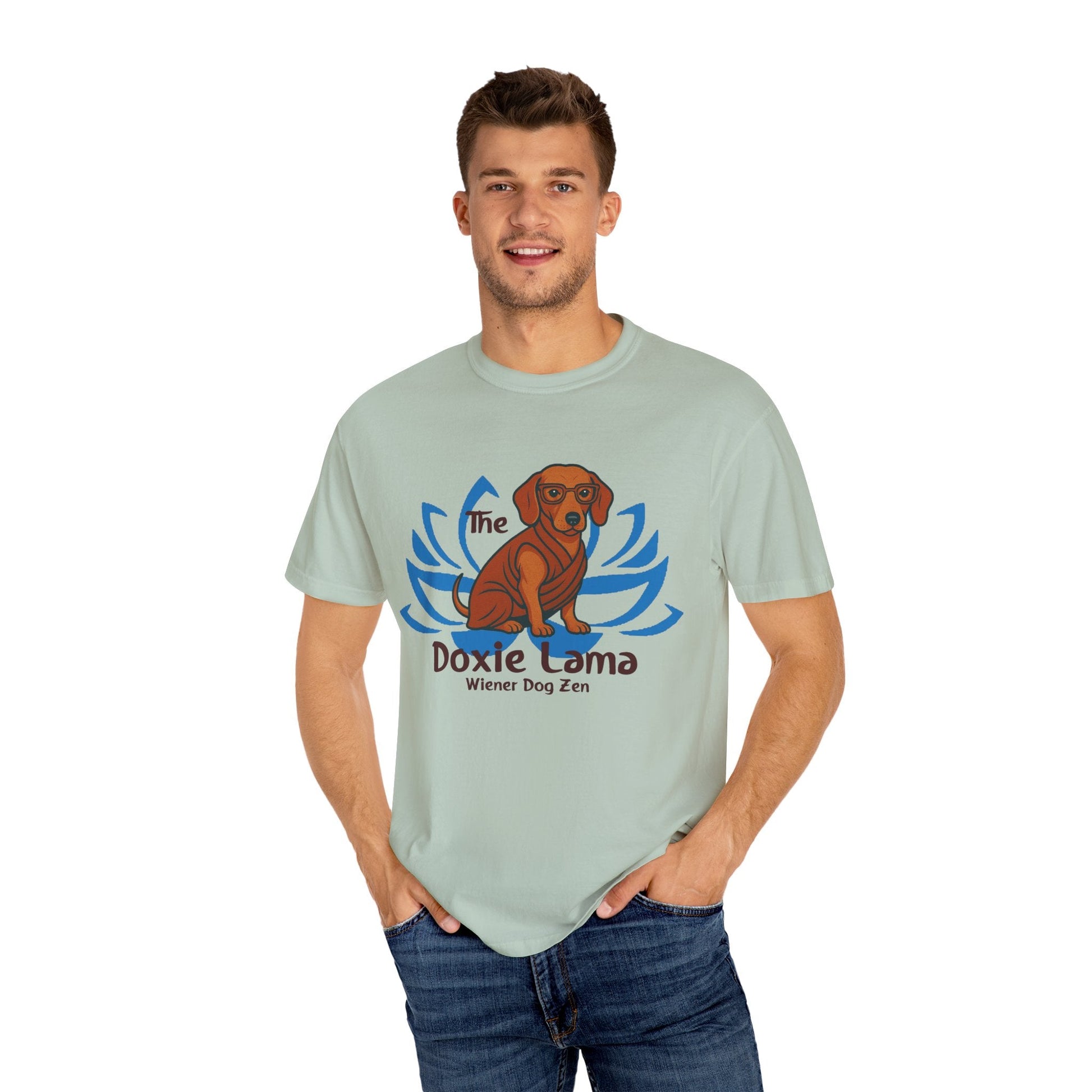 Doxie Lama T-shirt for Dachshund Lovers - Penelope Wigglebum's