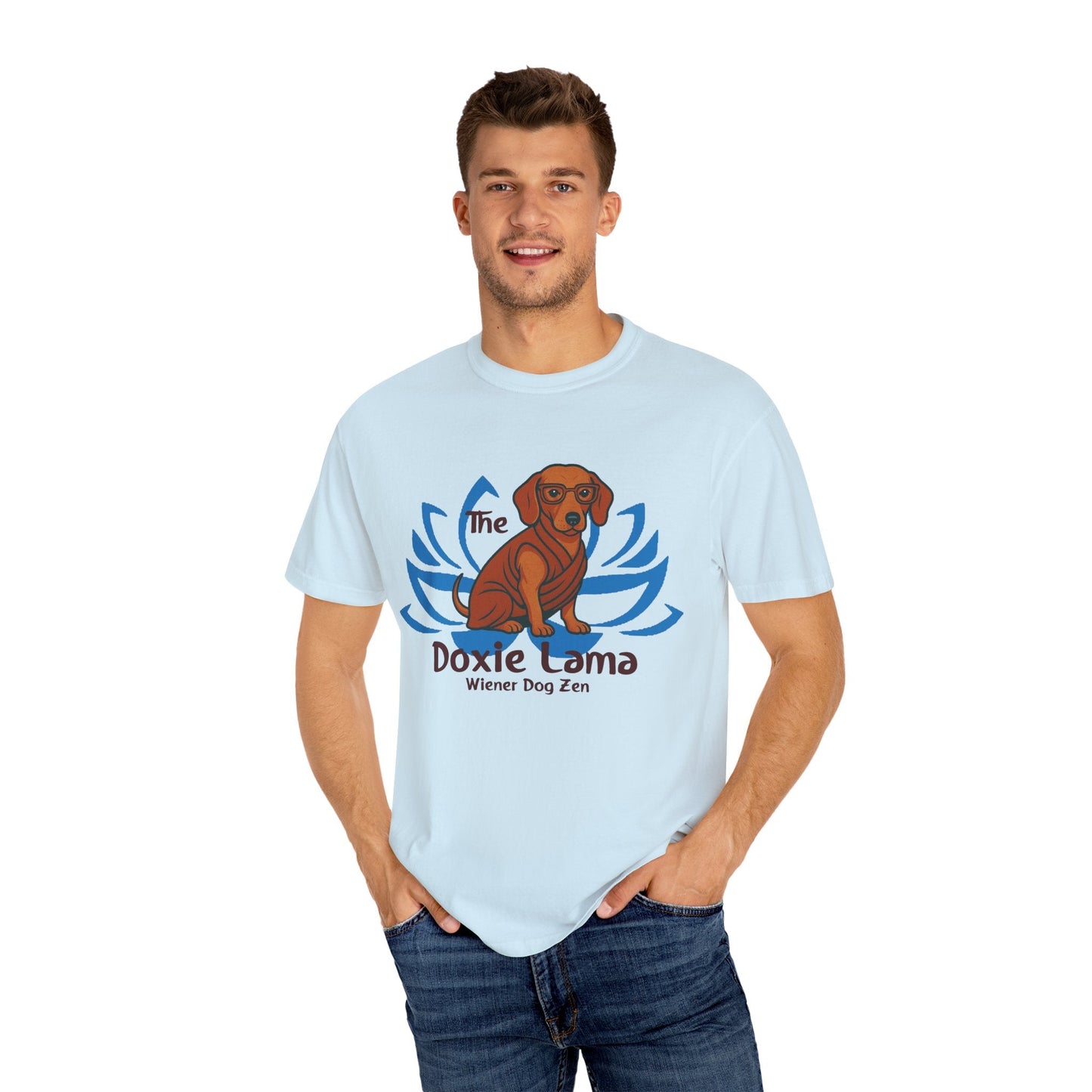 Doxie Lama T-shirt for Dachshund Lovers - Penelope Wigglebum's