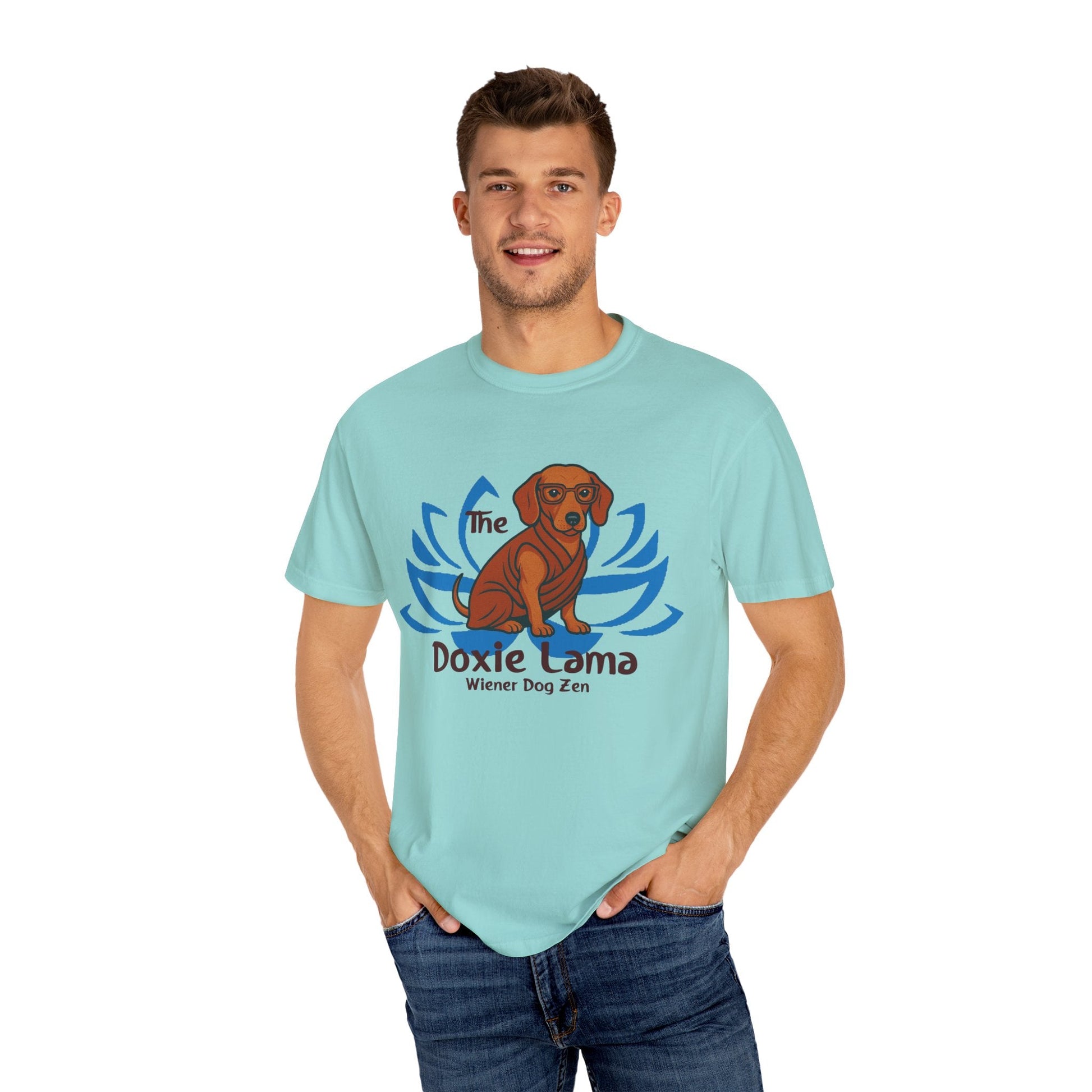 Doxie Lama T-shirt for Dachshund Lovers - Penelope Wigglebum's